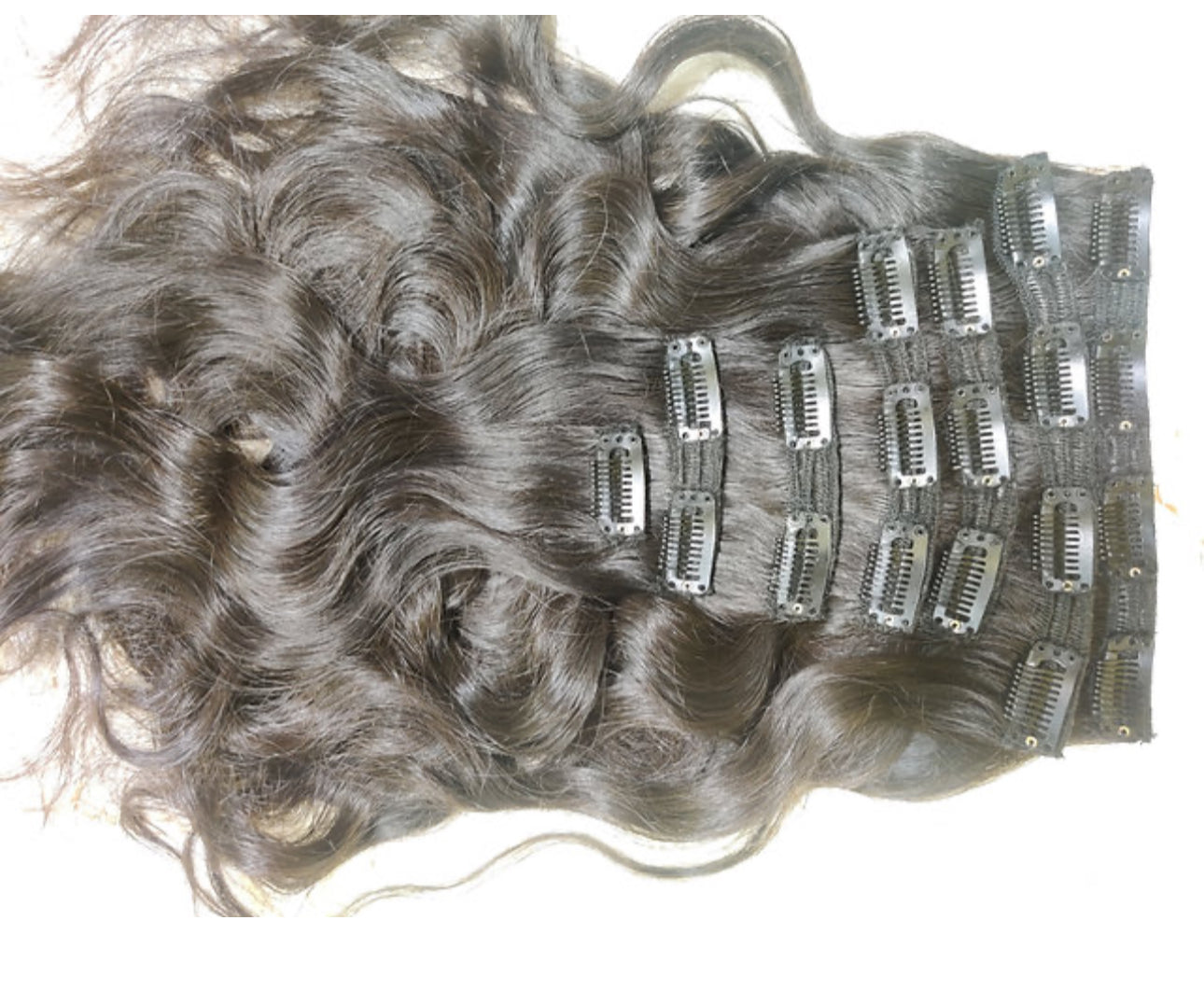 Raw Indian Clip Ins